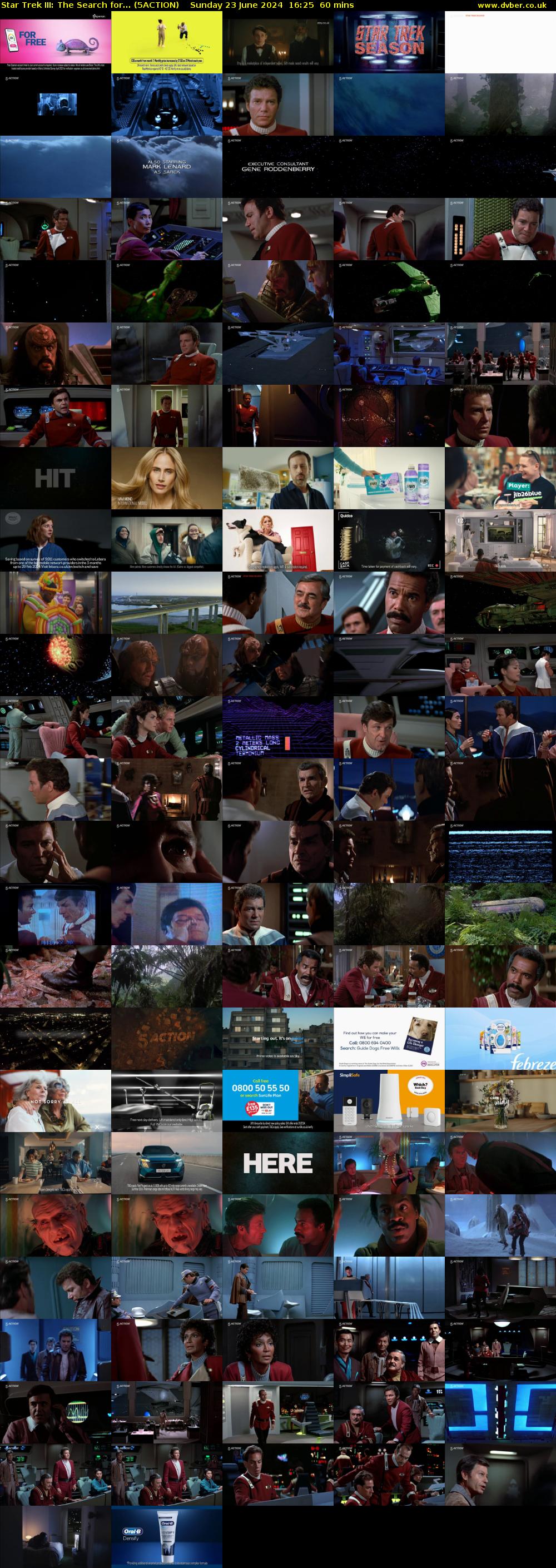 Star Trek III: The Search for... (5ACTION) Sunday 23 June 2024 16:25 - 17:25