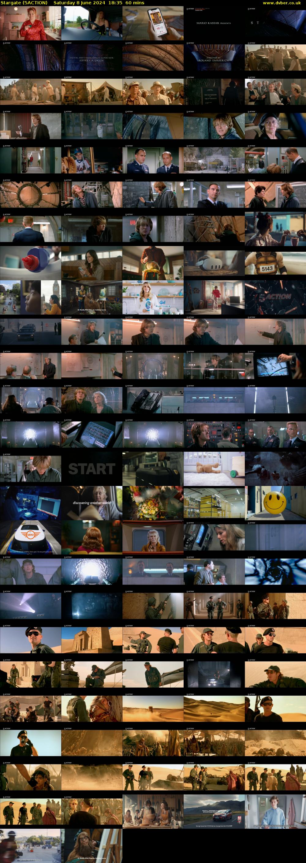 Stargate (5ACTION) Saturday 8 June 2024 18:35 - 19:35