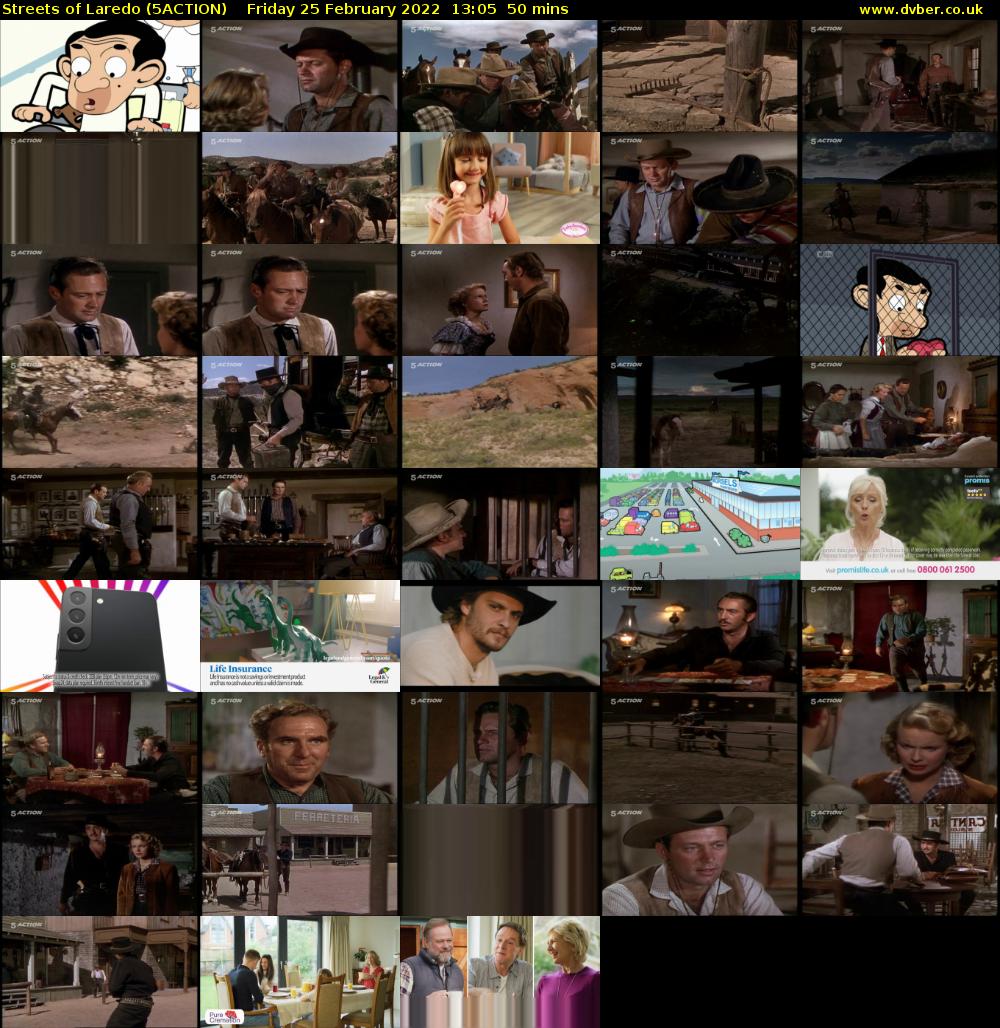 Streets of Laredo (5ACTION) Friday 25 February 2022 13:05 - 13:55