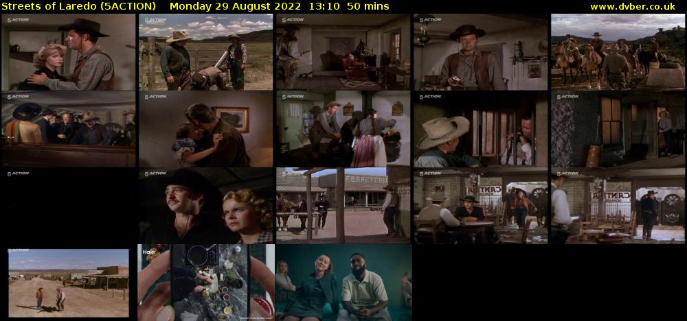 Streets of Laredo (5ACTION) Monday 29 August 2022 13:10 - 14:00