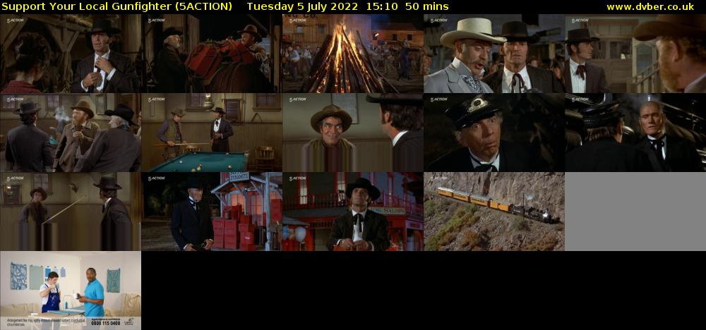 Support Your Local Gunfighter (5ACTION) Tuesday 5 July 2022 15:10 - 16:00