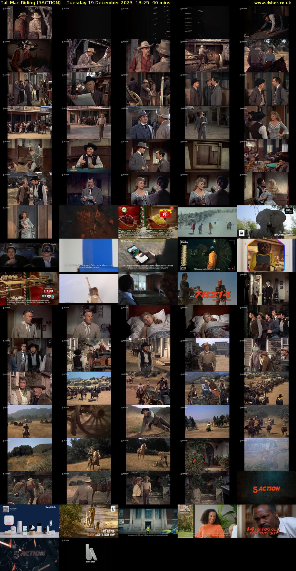 Tall Man Riding (5ACTION) Tuesday 19 December 2023 13:25 - 14:05