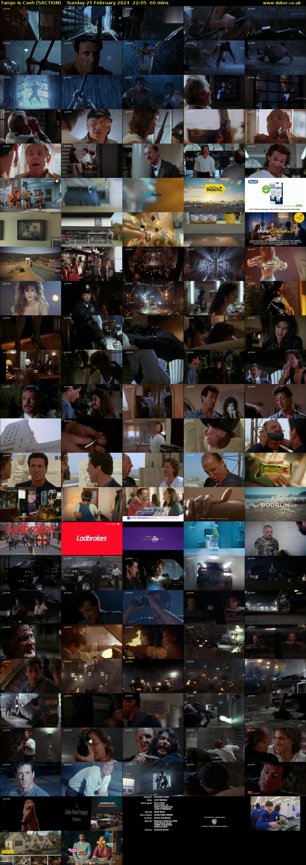 Tango & Cash (5ACTION) Sunday 25 February 2024 22:05 - 23:05