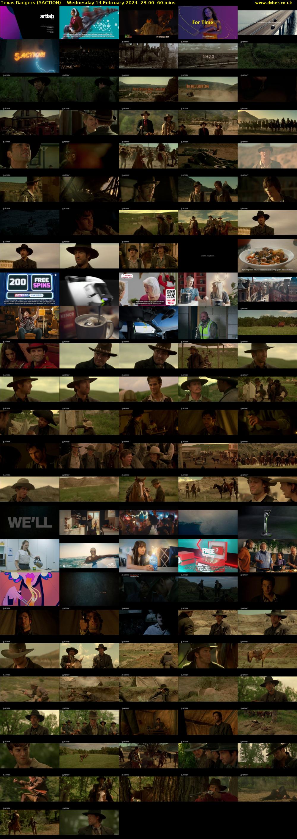 Texas Rangers (5ACTION) Wednesday 14 February 2024 23:00 - 00:00