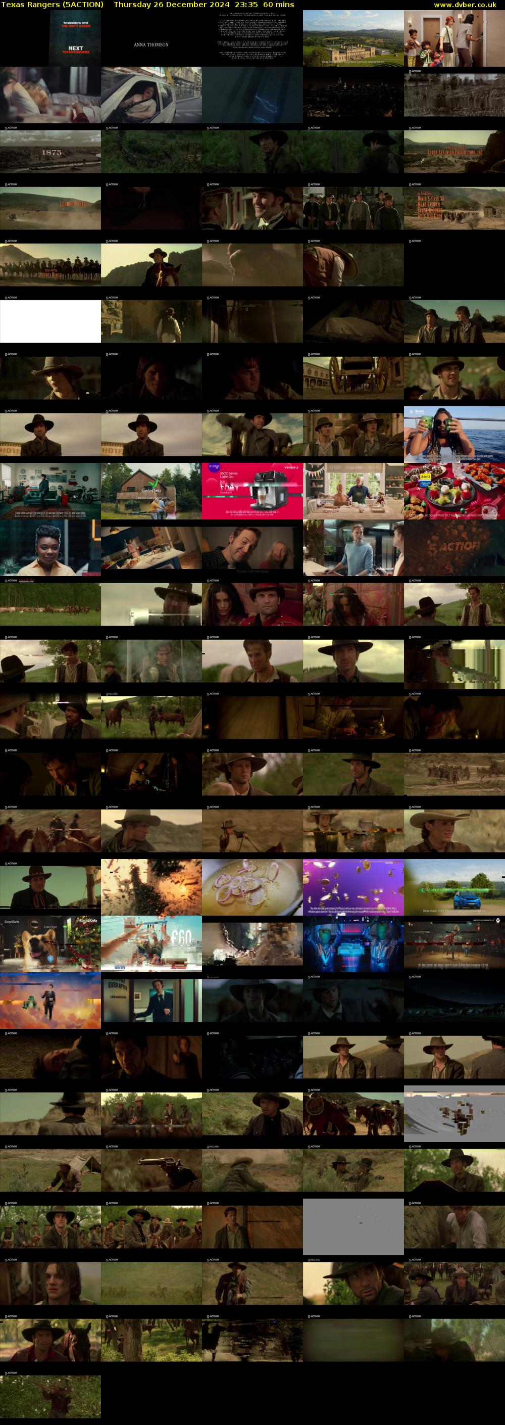 Texas Rangers (5ACTION) Thursday 26 December 2024 23:35 - 00:35