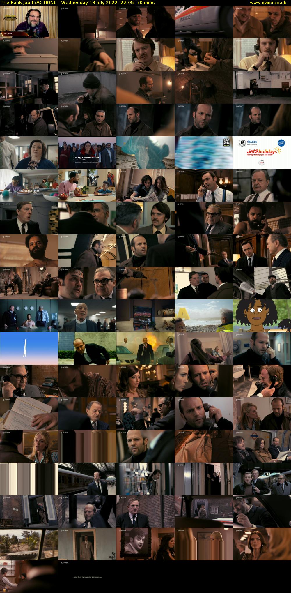 The Bank Job (5ACTION) Wednesday 13 July 2022 22:05 - 23:15