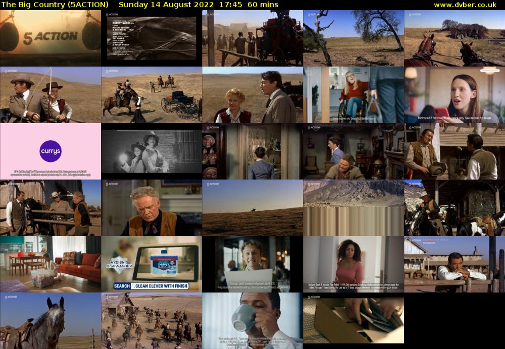 The Big Country (5ACTION) Sunday 14 August 2022 17:45 - 18:45