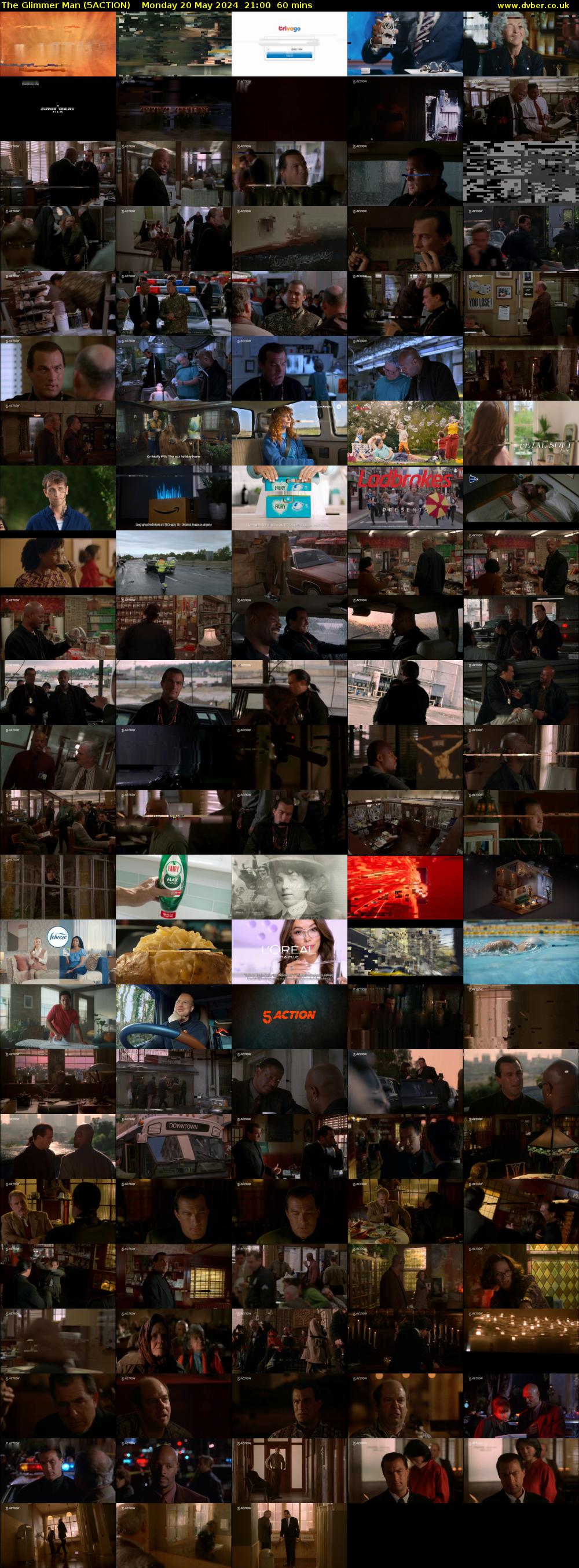 The Glimmer Man (5ACTION) Monday 20 May 2024 21:00 - 22:00