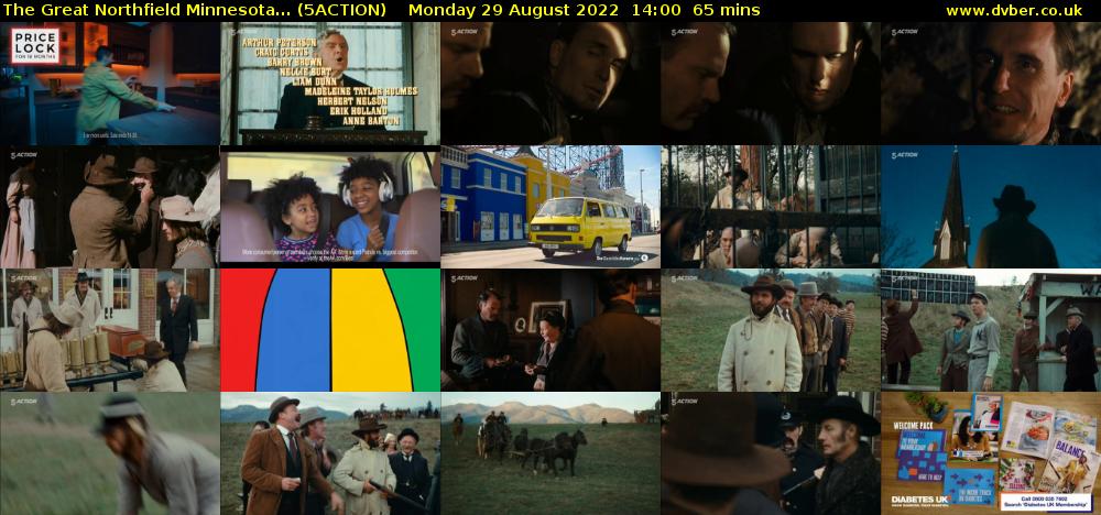 The Great Northfield Minnesota... (5ACTION) Monday 29 August 2022 14:00 - 15:05