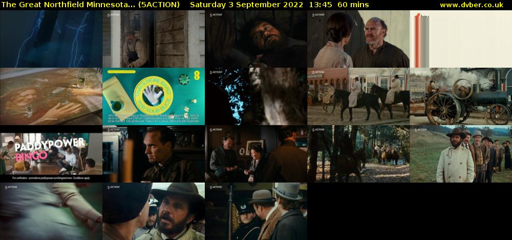 The Great Northfield Minnesota... (5ACTION) Saturday 3 September 2022 13:45 - 14:45