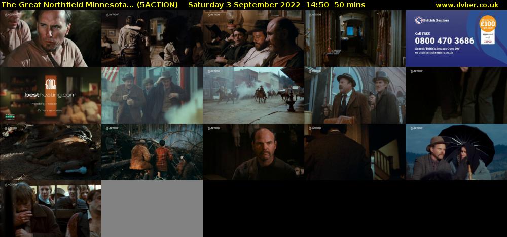 The Great Northfield Minnesota... (5ACTION) Saturday 3 September 2022 14:50 - 15:40