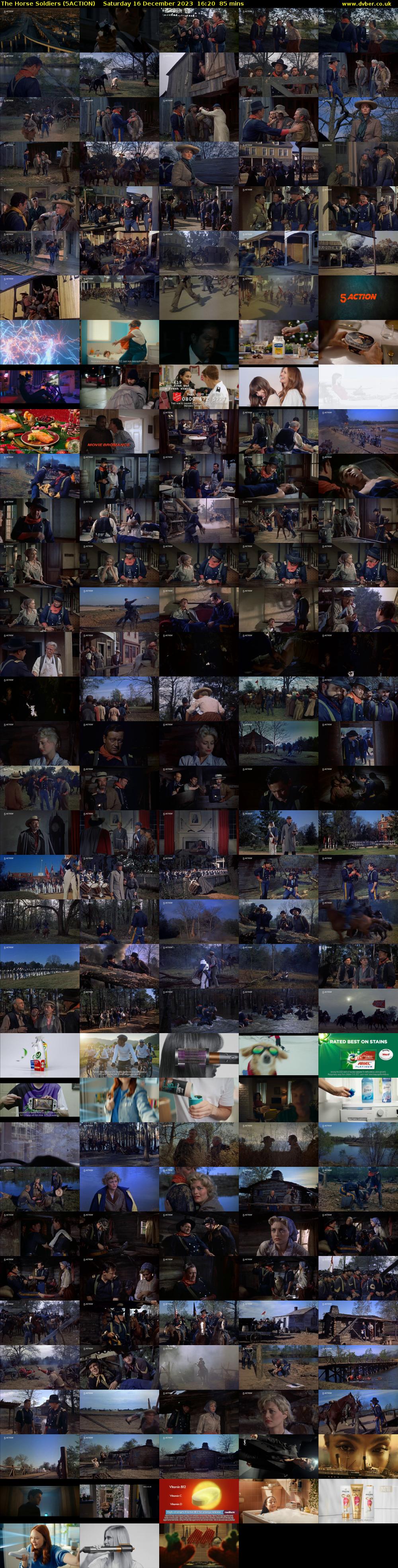 The Horse Soldiers (5ACTION) Saturday 16 December 2023 16:20 - 17:45