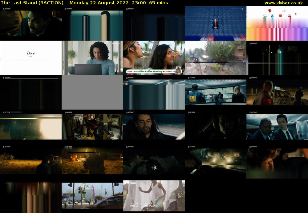 The Last Stand (5ACTION) Monday 22 August 2022 23:00 - 00:05