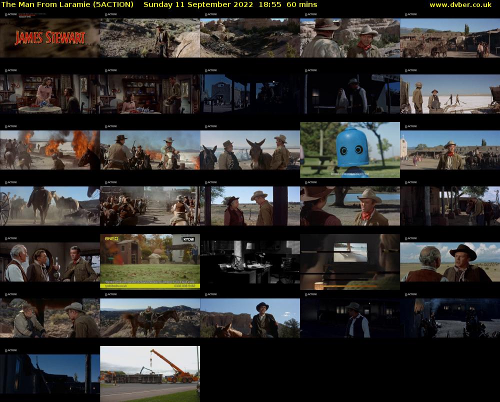 The Man From Laramie (5ACTION) Sunday 11 September 2022 18:55 - 19:55