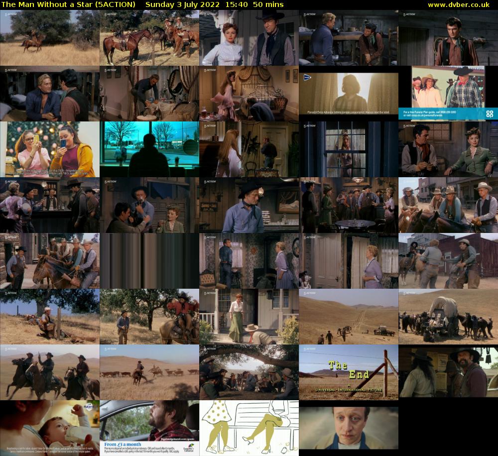 The Man Without a Star (5ACTION) Sunday 3 July 2022 15:40 - 16:30