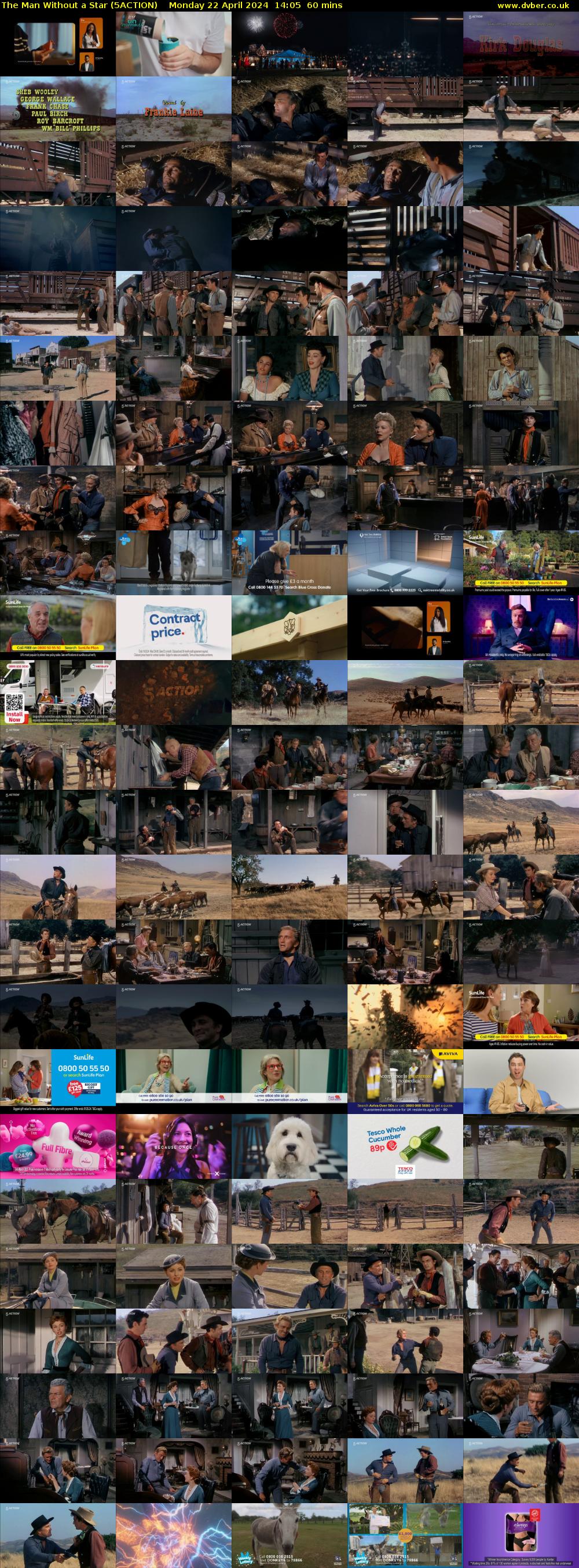 The Man Without a Star (5ACTION) Monday 22 April 2024 14:05 - 15:05