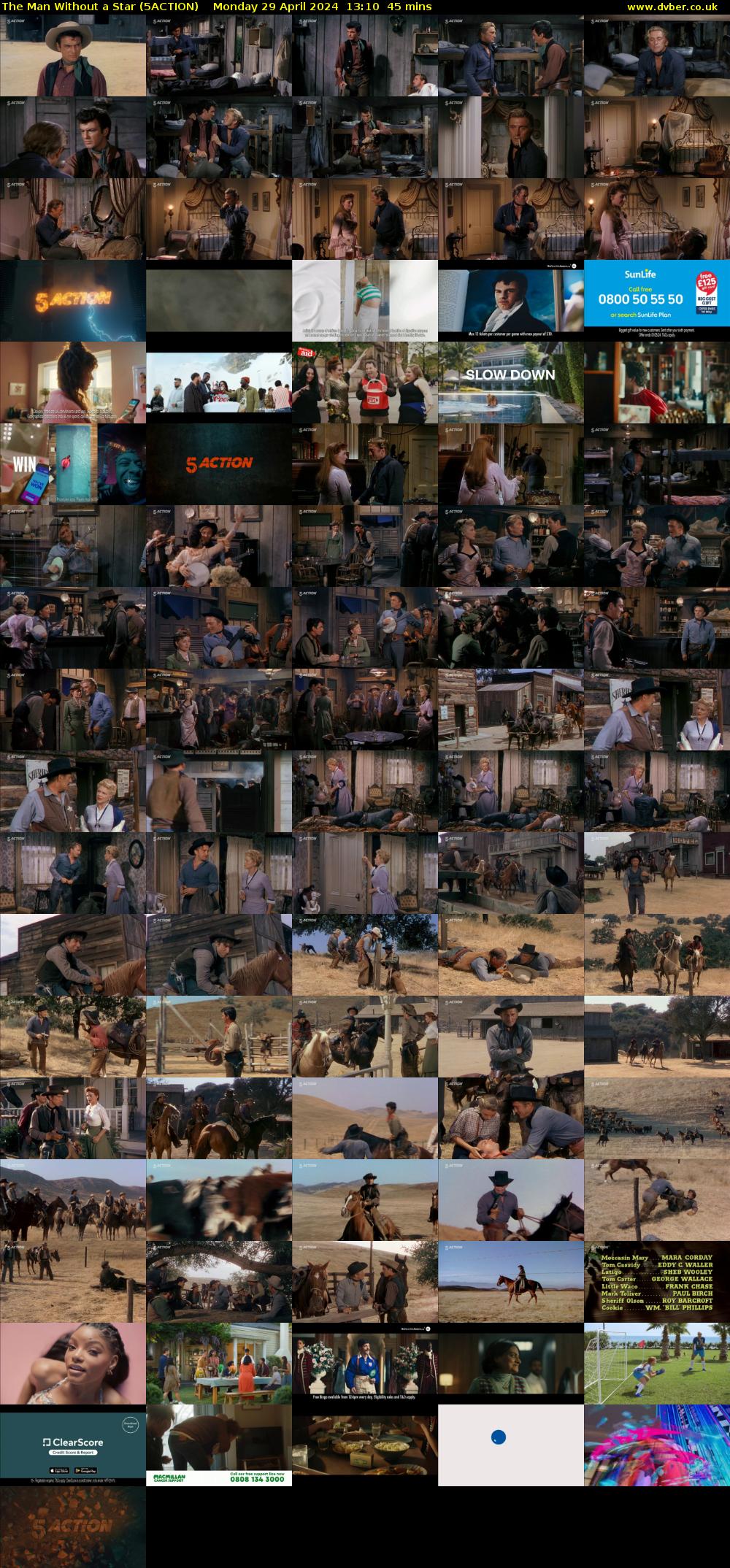 The Man Without a Star (5ACTION) Monday 29 April 2024 13:10 - 13:55
