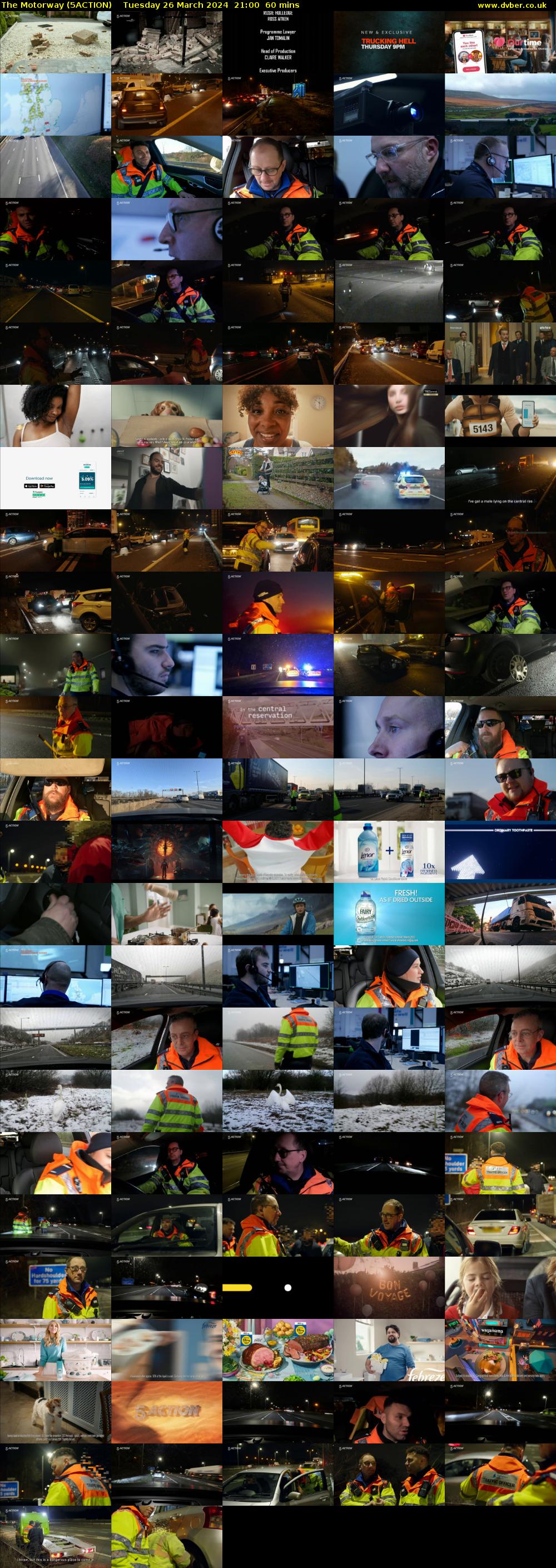 The Motorway (5ACTION) Tuesday 26 March 2024 21:00 - 22:00