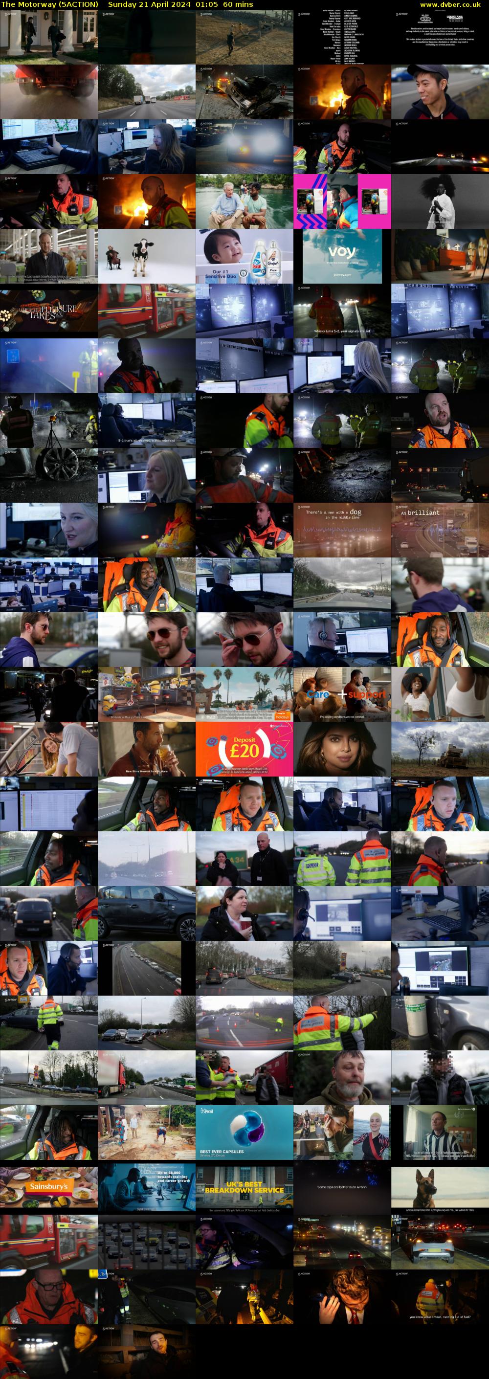 The Motorway (5ACTION) Sunday 21 April 2024 01:05 - 02:05