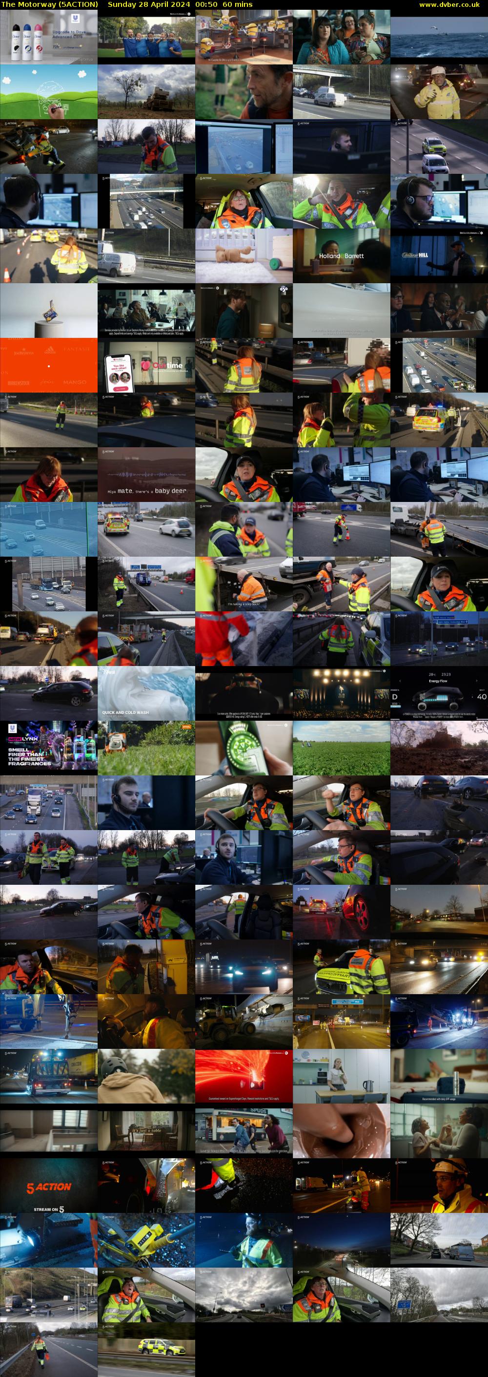 The Motorway (5ACTION) Sunday 28 April 2024 00:50 - 01:50