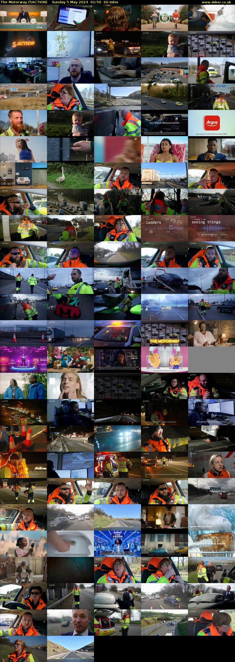 The Motorway (5ACTION) Sunday 5 May 2024 01:50 - 02:50