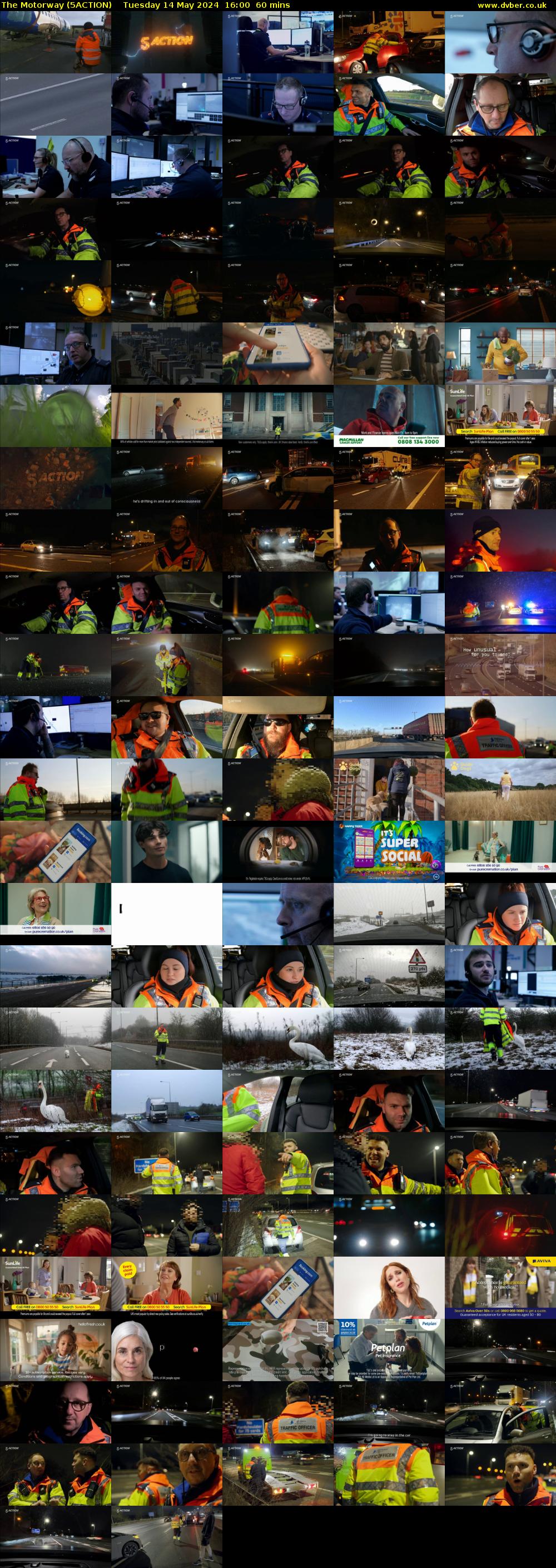 The Motorway (5ACTION) Tuesday 14 May 2024 16:00 - 17:00