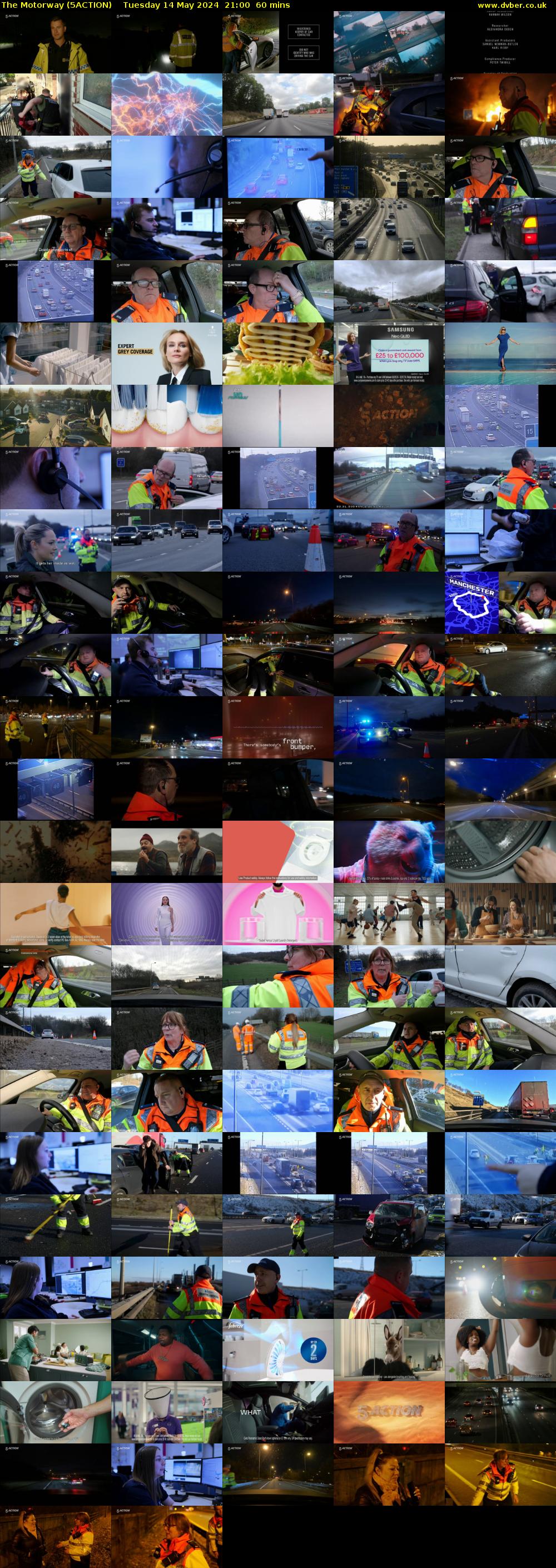The Motorway (5ACTION) Tuesday 14 May 2024 21:00 - 22:00