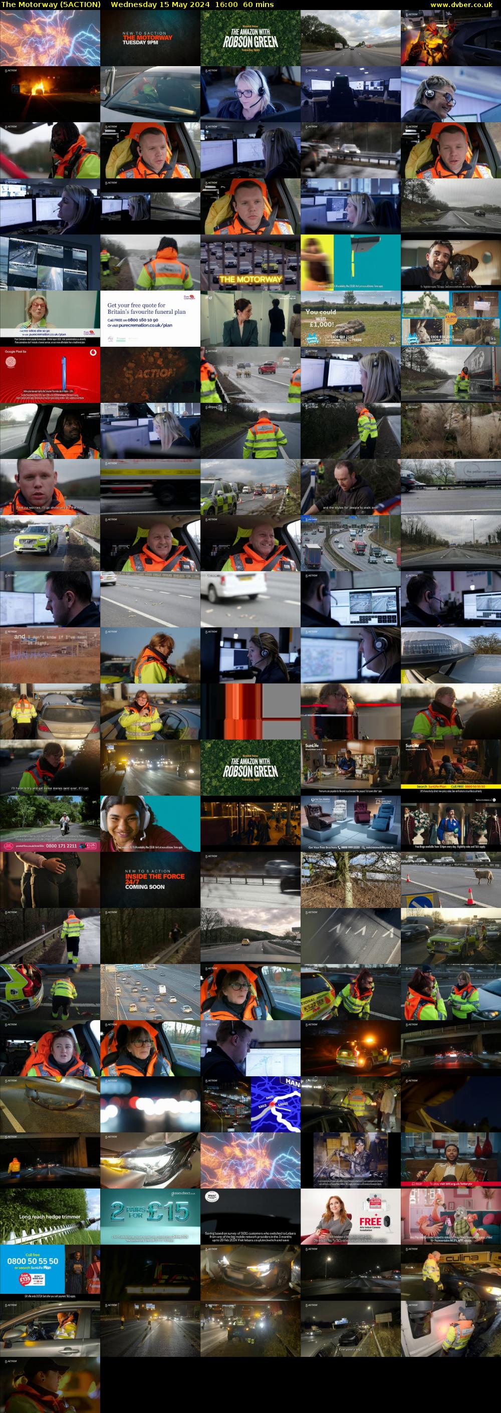 The Motorway (5ACTION) Wednesday 15 May 2024 16:00 - 17:00