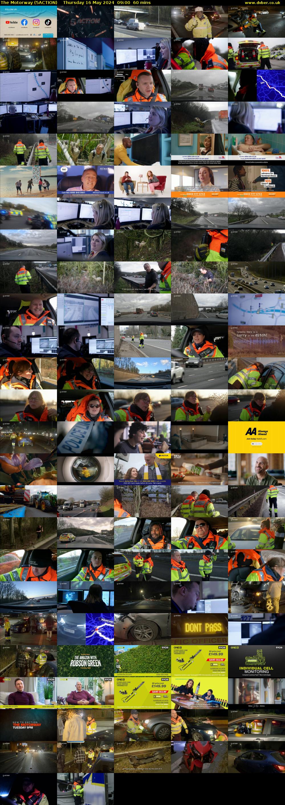 The Motorway (5ACTION) Thursday 16 May 2024 09:00 - 10:00