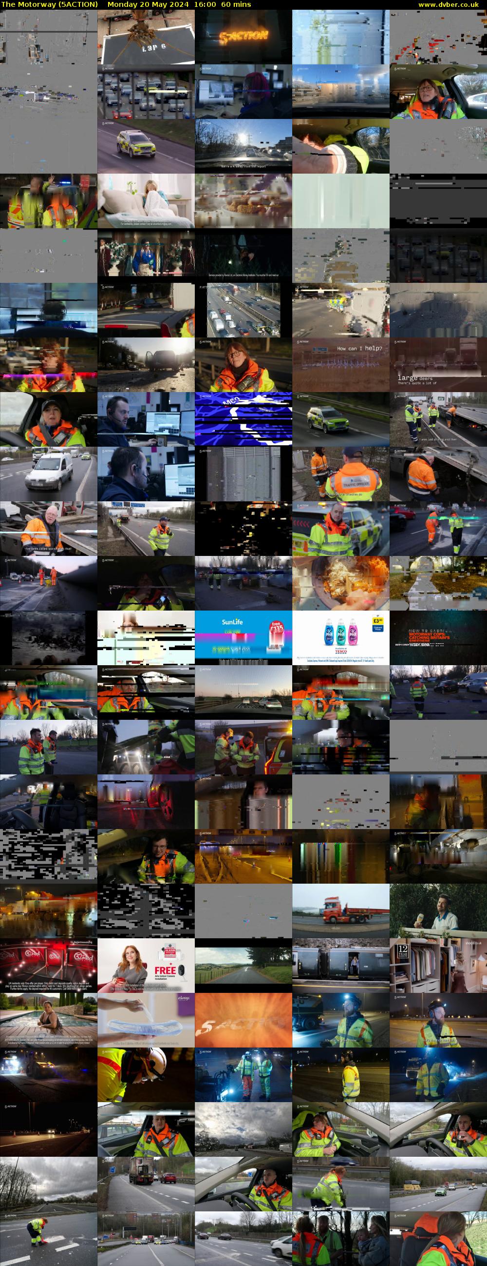 The Motorway (5ACTION) Monday 20 May 2024 16:00 - 17:00