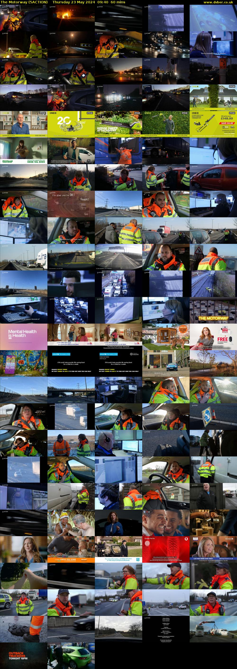 The Motorway (5ACTION) Thursday 23 May 2024 09:40 - 10:40