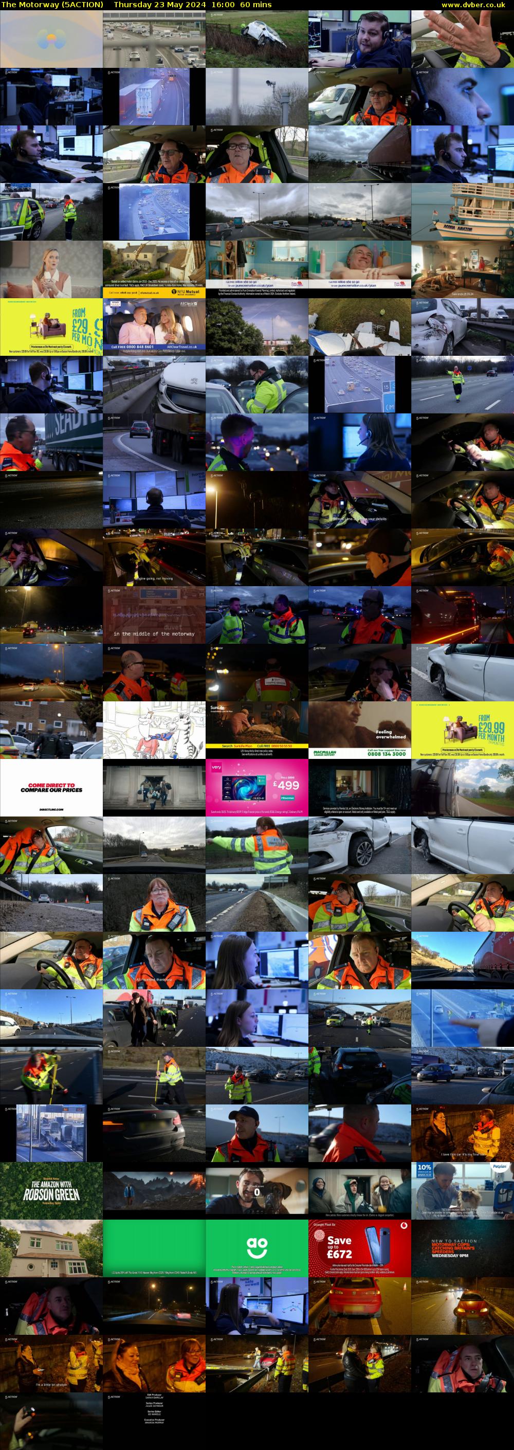 The Motorway (5ACTION) Thursday 23 May 2024 16:00 - 17:00