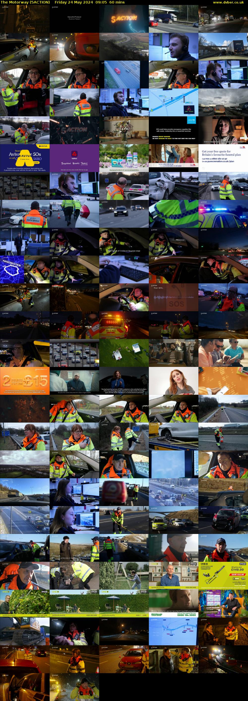 The Motorway (5ACTION) Friday 24 May 2024 09:05 - 10:05