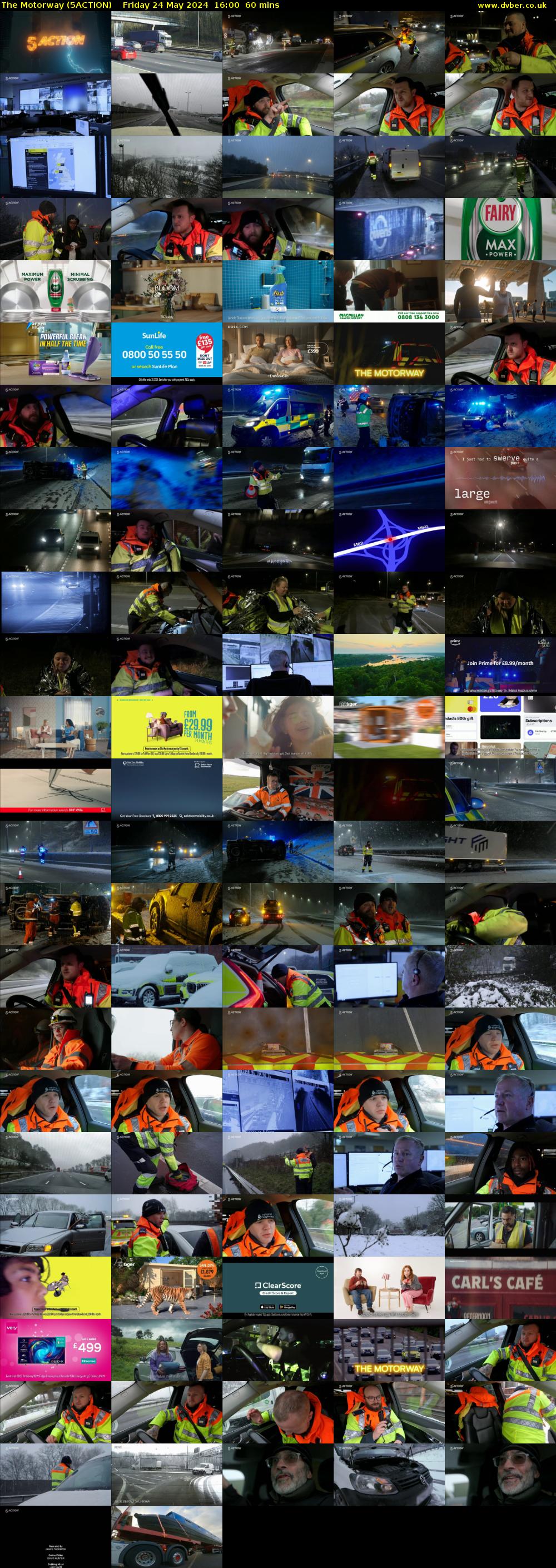 The Motorway (5ACTION) Friday 24 May 2024 16:00 - 17:00