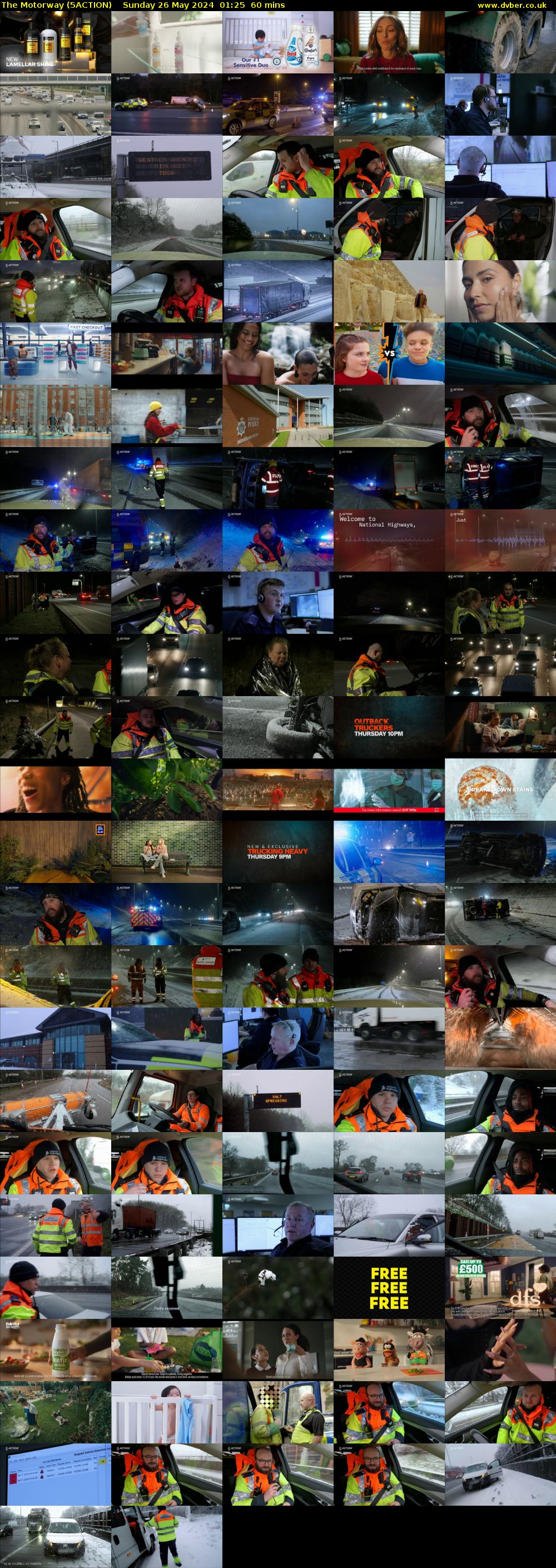 The Motorway (5ACTION) Sunday 26 May 2024 01:25 - 02:25