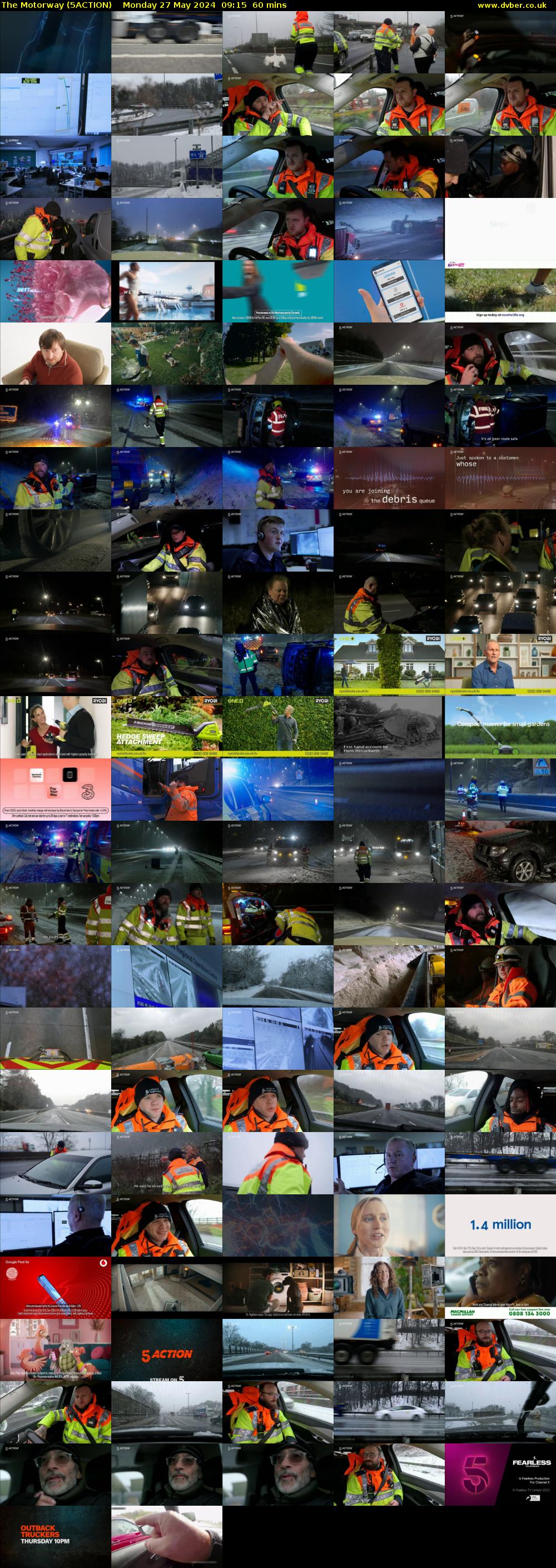 The Motorway (5ACTION) Monday 27 May 2024 09:15 - 10:15
