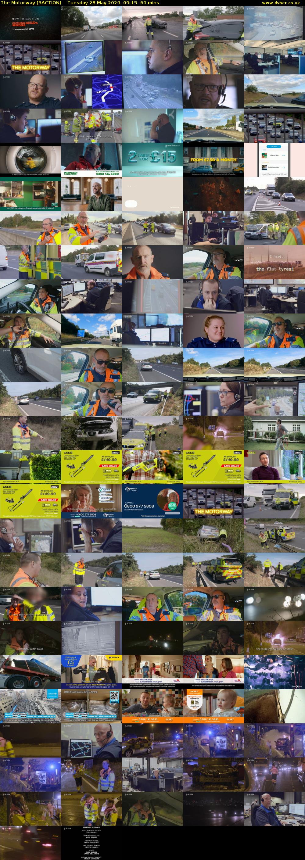 The Motorway (5ACTION) Tuesday 28 May 2024 09:15 - 10:15