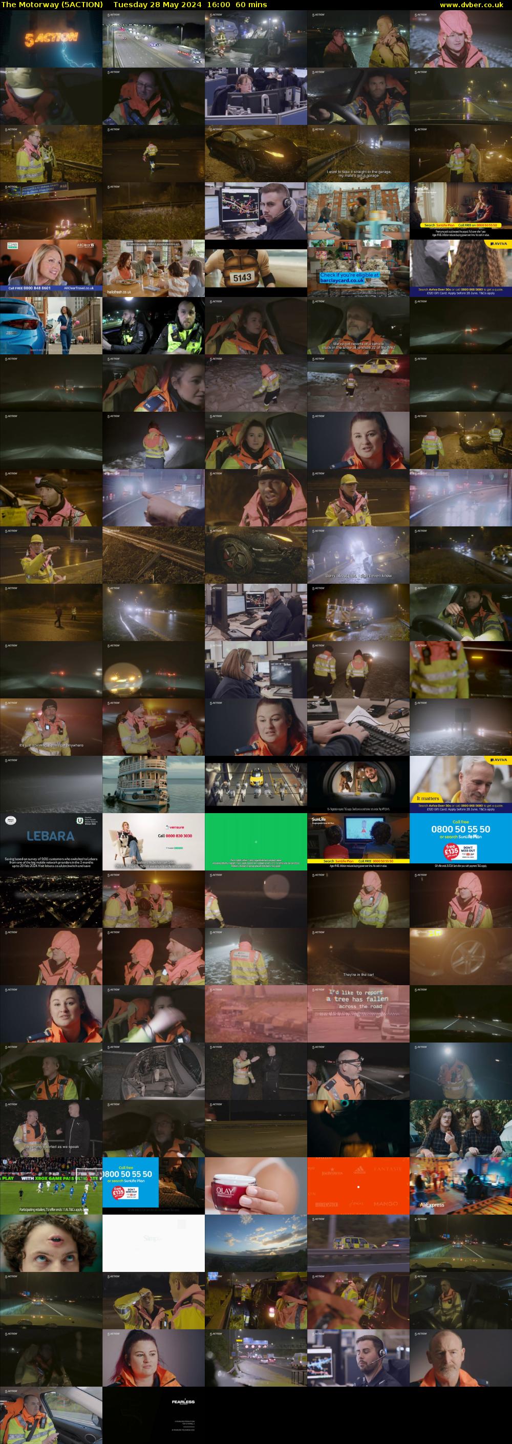 The Motorway (5ACTION) Tuesday 28 May 2024 16:00 - 17:00