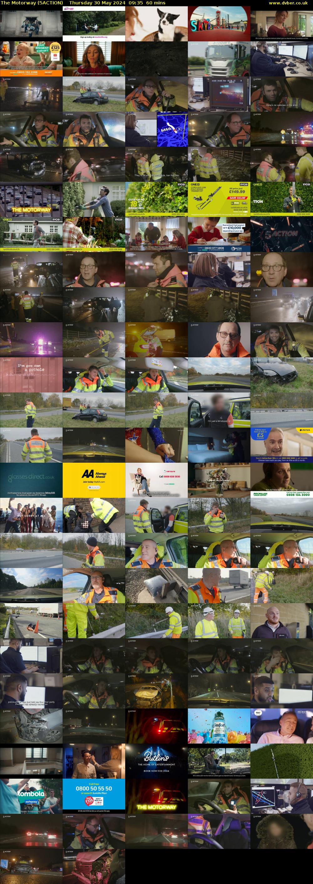 The Motorway (5ACTION) Thursday 30 May 2024 09:35 - 10:35
