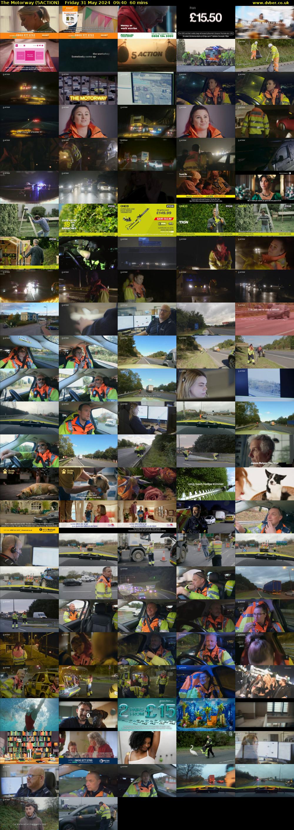 The Motorway (5ACTION) Friday 31 May 2024 09:40 - 10:40
