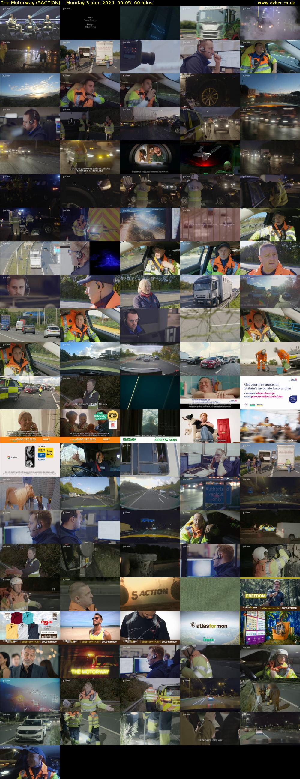 The Motorway (5ACTION) Monday 3 June 2024 09:05 - 10:05
