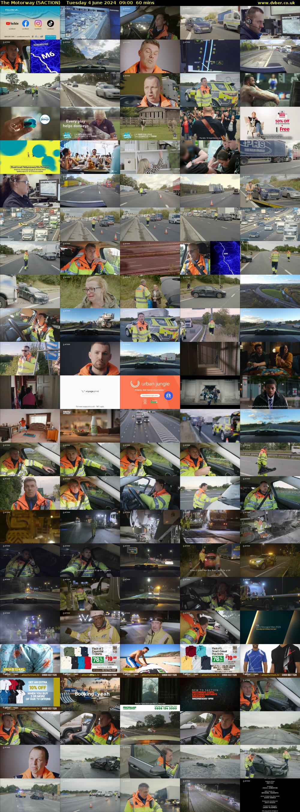 The Motorway (5ACTION) Tuesday 4 June 2024 09:00 - 10:00