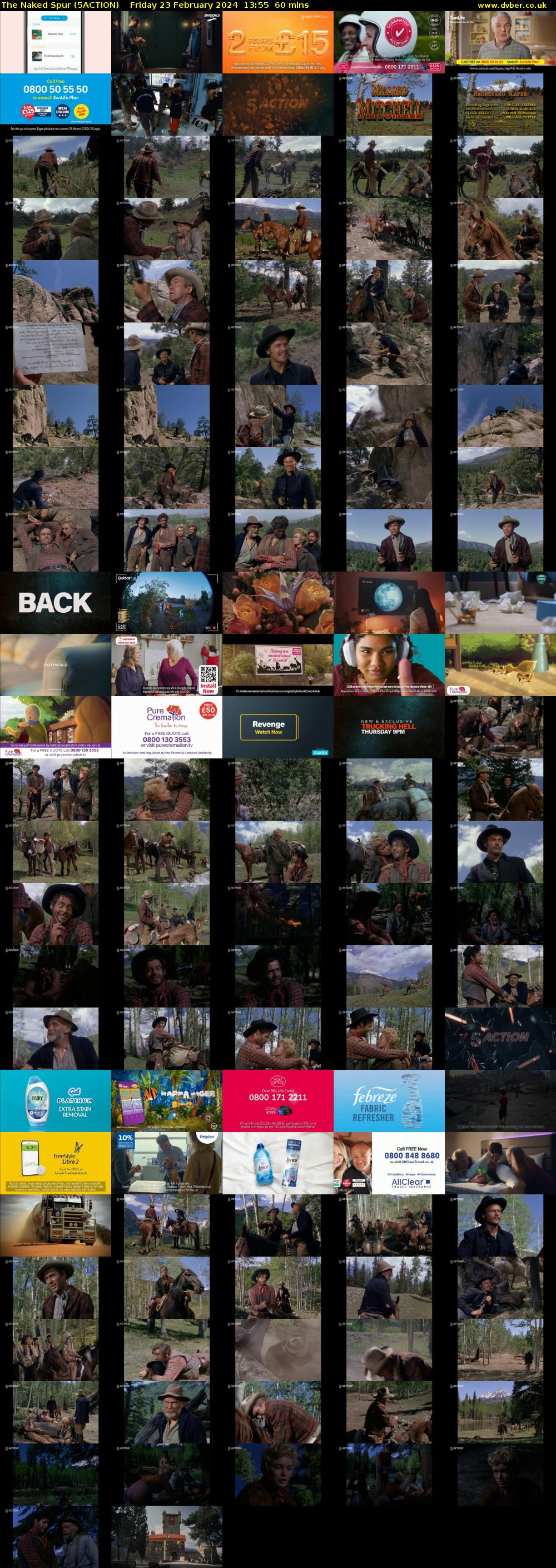 The Naked Spur (5ACTION) Friday 23 February 2024 13:55 - 14:55