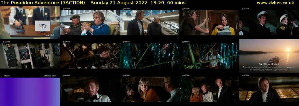 The Poseidon Adventure (5ACTION) Sunday 21 August 2022 13:20 - 14:20