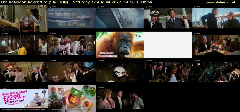 The Poseidon Adventure (5ACTION) Saturday 27 August 2022 14:50 - 15:50