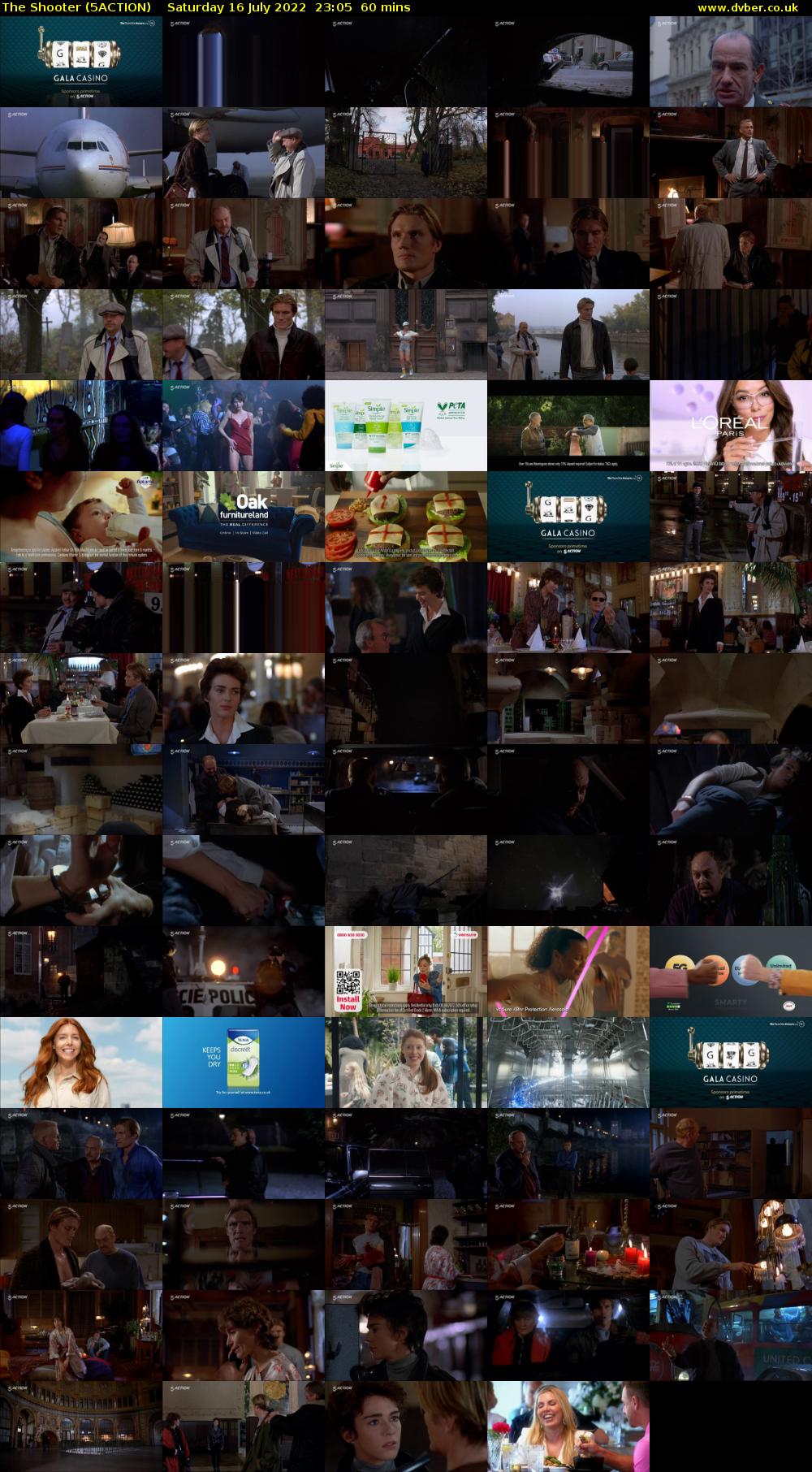 The Shooter (5ACTION) Saturday 16 July 2022 23:05 - 00:05