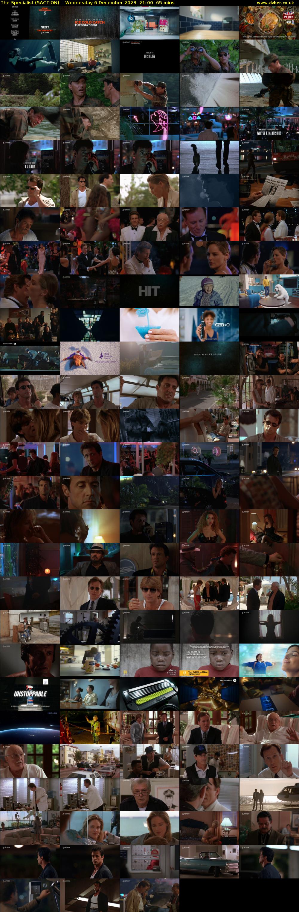 The Specialist (5ACTION) Wednesday 6 December 2023 21:00 - 22:05