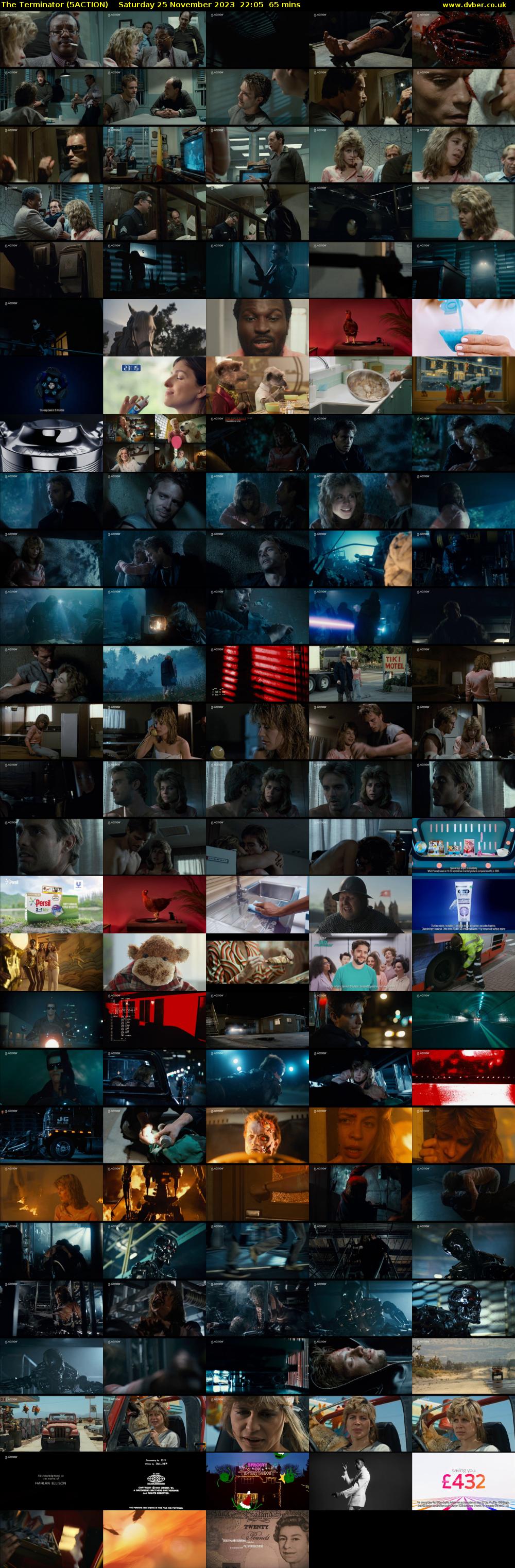 The Terminator (5ACTION) Saturday 25 November 2023 22:05 - 23:10