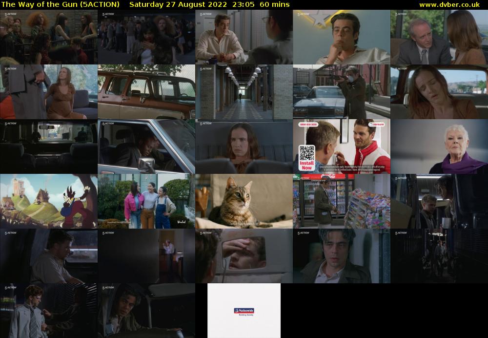 The Way of the Gun (5ACTION) Saturday 27 August 2022 23:05 - 00:05