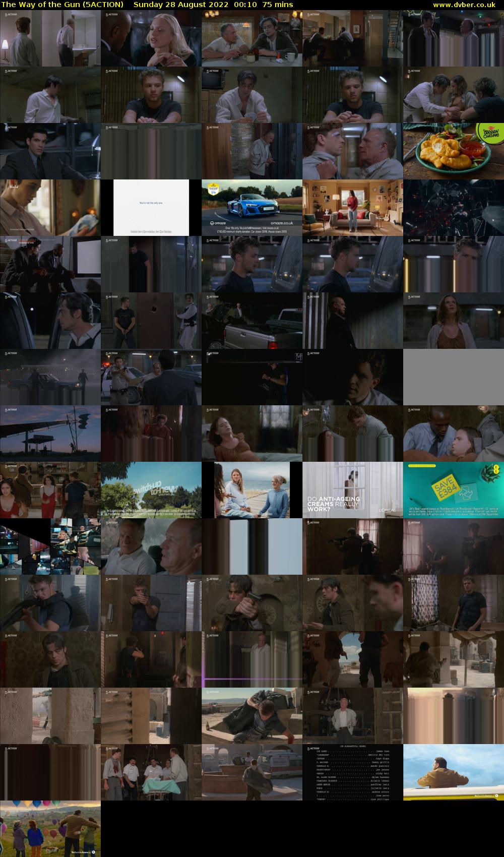 The Way of the Gun (5ACTION) Sunday 28 August 2022 00:10 - 01:25